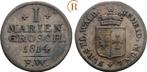 1 Mariengroschen 1814 Fw Waldeck: Georg Heinrich, 1813-1845:, Verzenden