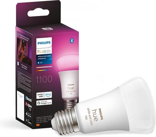 Philips Hue standaardlamp - wit en gekleurd - 1-pack - E27 -, Huis en Inrichting, Lampen | Overige, Zo goed als nieuw, Ophalen of Verzenden