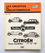Revue Technique Citroën – tous modèles 7, 11, 15 – 1934-1957, Auto diversen, Handleidingen en Instructieboekjes, Verzenden