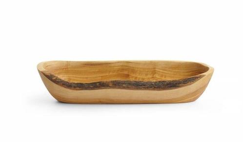 Kom olijfhout langwerpig, Hendi, 300x95x(h)60mm - per 1 stuk, Zakelijke goederen, Horeca | Keukenapparatuur, Nieuw in verpakking