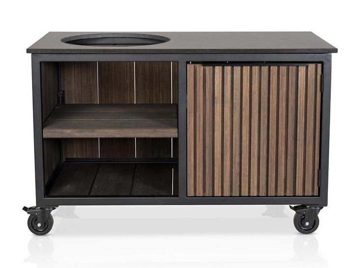 Fraaii Buitenkeuken Bamboo Graphite Rhombus Storage XL, Tuin en Terras, Overige Tuin en Terras, Nieuw, Verzenden