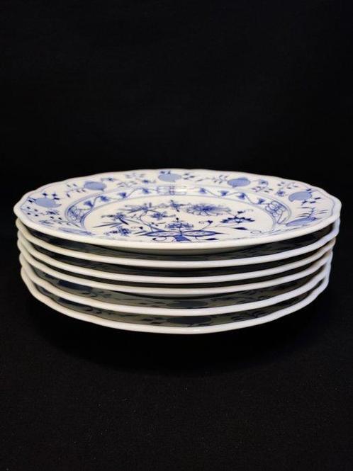 Meissen - Bord (6) - 6er Set große Teller Ø 25,0 cm, Antiek en Kunst, Antiek | Meubels | Tafels
