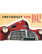 1942 CHEVROLET PROGRAMMA BROCHURE ENGELS (USA), Nieuw, Chevrolet, Author
