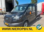 Ford Transit 2.0TDCI Dubbelcabine Openlaadbak Airco Cruiseco, Auto's, Bestelauto's, Gebruikt, Euro 6, Overige kleuren, Ford