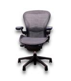 Refurbished Herman Miller Aeron, Nieuwstaat!, Huis en Inrichting, Bureaustoelen, Verzenden, Zwart, Zo goed als nieuw, Bureaustoel