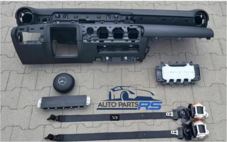 Dashboard +Airbags+Veiligheidsgordels mercedes a klasse w177, Auto-onderdelen, Dashboard en Schakelaars, Nieuw, Mercedes-Benz