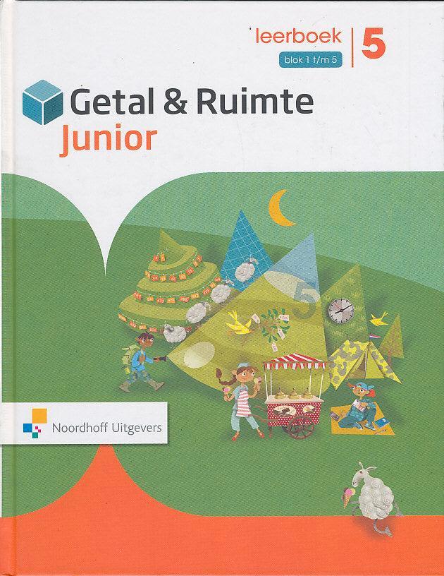 Getal en Ruimte Junior leerboek blok 1 t/m 5 groep 5, Boeken, Schoolboeken, Nieuw, Verzenden