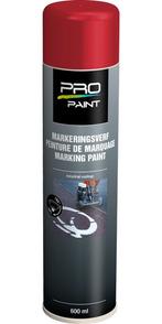 Pro paint markeringsverf 600 ml, rood, Nieuw, Verzenden