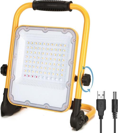 Aigostar LED Bouwlamp - IP65 spatwaterdicht - 50W - 1400 Lum, Huis en Inrichting, Lampen | Overige, Nieuw, Verzenden