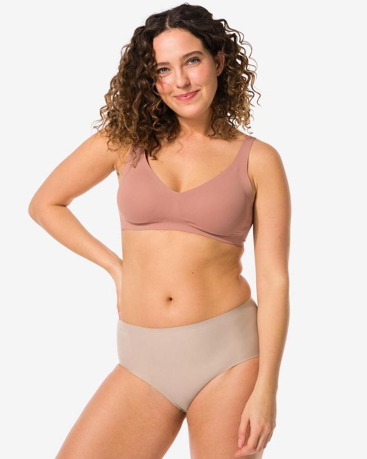 HEMA Medium corrigerende slip hoge taille beige, Kleding | Dames, Ondergoed en Lingerie, Verzenden