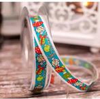 Lint met draad Blauwe Paaskuikens Oeuf Cocottes 15 mm x 20 m, Ophalen of Verzenden, Nieuw