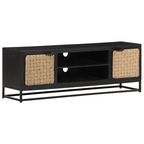 vidaXL Tv-meubel120x30x40 cm massief mangohout, Huis en Inrichting, Kasten | Televisiemeubels, 25 tot 50 cm, Nieuw, Overige houtsoorten