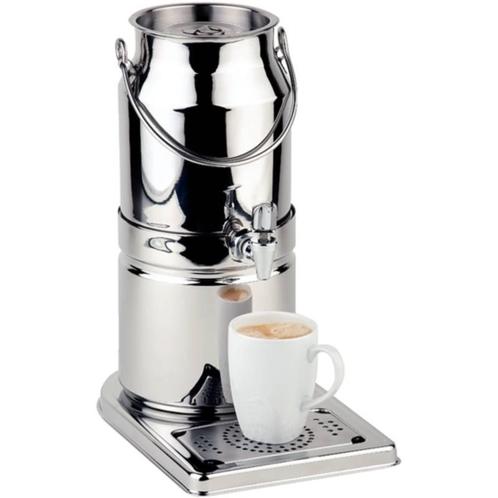 Melk dispenser roestvrijstaal - 3 liter, Zakelijke goederen, Horeca | Keukenapparatuur, Nieuw in verpakking, Verzenden