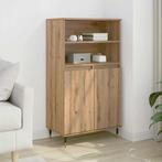 vidaXL buffetkast 60x36x110 cm bewerkt hout artisanaal, Huis en Inrichting, Kasten | Buffetkasten, Verzenden, 100 tot 150 cm, Nieuw