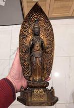 Bouddha Amida - Beeld - Japanse cipres: hinoki - Japan -