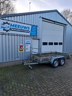 Tandemasser 750KG Geremd Aanhangwagen Aanhanger Stalen Bodem, Auto diversen, Aanhangers en Bagagewagens, Ophalen, Gebruikt