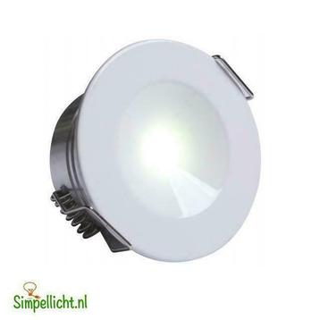 Led- noodverlichting- inbouw- anti-paniek wit