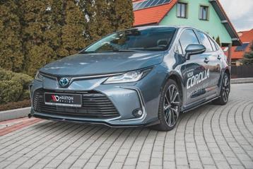 Voorspoiler Toyota Corolla XII Sedan Zwart Glans beschikbaar voor biedingen