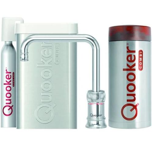 €2156 QUOOKER COMBI CLASSIC NORDIC SQUARE CHROOM + CUBE - 2, Huis en Inrichting, Keuken | Keukenbenodigdheden, Ophalen of Verzenden