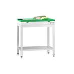 GGM Gastro | RVS werktafel PREMIUM - 600x600mm - met |, Huis en Inrichting, Verzenden, Nieuw