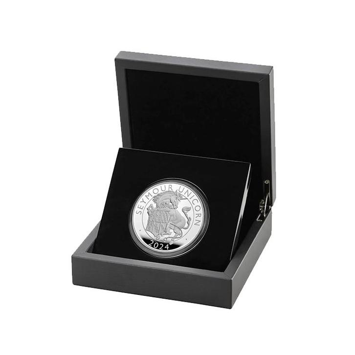 Tudor Beasts Seymour Unicorn 2024 Proof, Postzegels en Munten, Edelmetalen en Baren, Verzenden