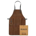 Beagles barbecue Schort bruin
