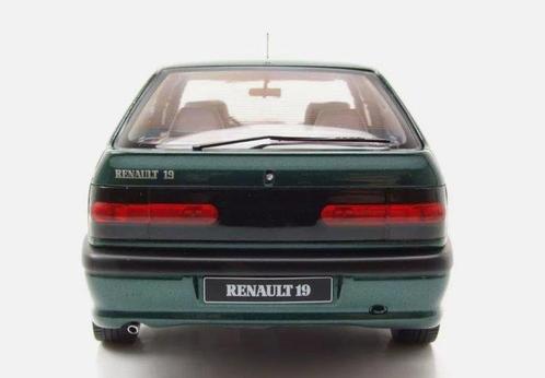 Triple9 1:18 - Modelauto - Renault 19 - 1994 - Groen, Hobby en Vrije tijd, Modelauto's | 1:5 tot 1:12