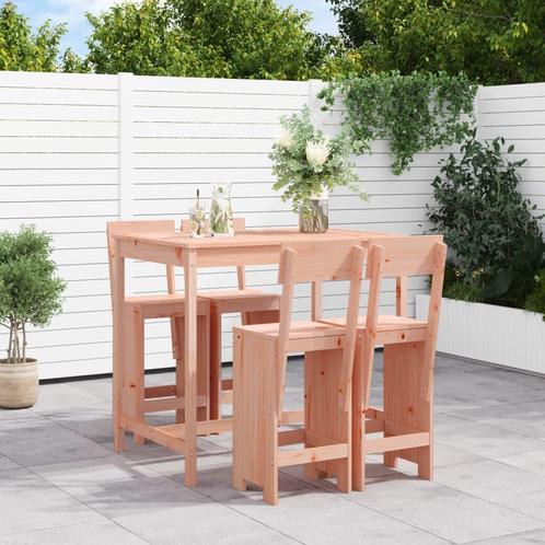 vidaXL 5-delige Tuinset massief douglashout, Tuin en Terras, Tuinsets en Loungesets, Tuinset, Nieuw, 5 zitplaatsen, Verzenden