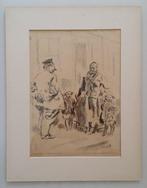 Josef Loukota Rossler (1879-1967) - Drawing handsigned, Antiek en Kunst