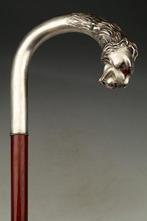 Wandelstok - .800 zilver, Antiek en Kunst, Antiek | Meubels | Stoelen en Banken