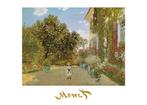 Kunstdruk Claude Monet - La casa della artista 70x50cm, Huis en Inrichting, Woonaccessoires | Schilderijen, Tekeningen en Foto's