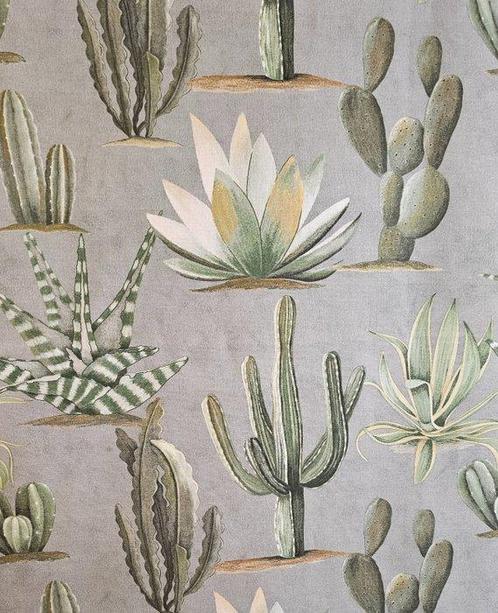 Artmaison Exclusieve stof met realistische Cactussen -, Antiek en Kunst, Antiek | Kleden en Textiel