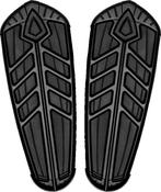 Kuryakyn Spear Driver Floorboard Inserts Satin Black, Ophalen of Verzenden, Nieuw