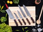 Smith - Keukenmes - Kitchen knife set - Japanse rozenhout en