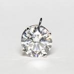 Hanger - 14 karaat Witgoud - 4.02ct. tw. Diamant (Lab-grown)