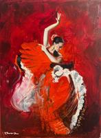 Zalkar Toktogulov - Flamenco dancer, Antiek en Kunst