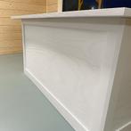 Bar Rotterdam – Witte bar / balie / toonbank, Huis en Inrichting, Barren, Ophalen of Verzenden, Nieuw, Inclusief barstoelen