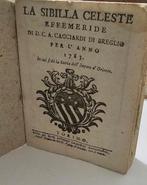 D.C.A. Cacciardi di Breglio - La Sibilla Celeste - 1783-1783, Antiek en Kunst