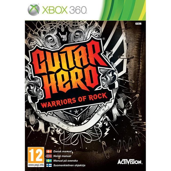 Xbox 360 Guitar Hero: Warriors of Rock, Spelcomputers en Games, Games | Xbox 360, Zo goed als nieuw, Verzenden