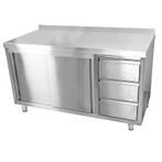GGM Gastro | RVS werktafel ECO - 1800x700mm - |, Verzenden, Nieuw in verpakking, Meubilair