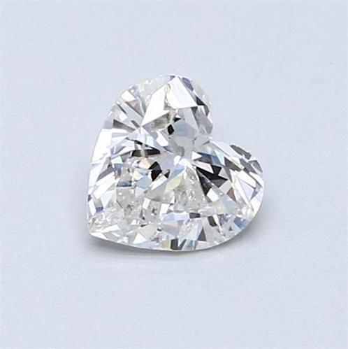 1 pcs Diamant (Natuurlijk) - 0.56 ct - Hart - E - P1 -, Sieraden, Tassen en Uiterlijk, Edelstenen