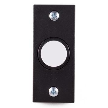 Honeywell Stijlvolle beldrukker - zwart - witte drukknop...