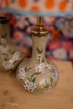 Cloissoné-vaaslampenvoet, Ophalen of Verzenden, Nieuw, Minder dan 50 cm