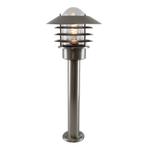 Rvs buitenlamp zilver, Felice, IP44, Ophalen of Verzenden, Nieuw, Glas, Staande lamp