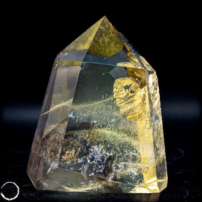 Eerste kwaliteit citrien Kristal- 184.37 g, Verzamelen, Mineralen en Fossielen