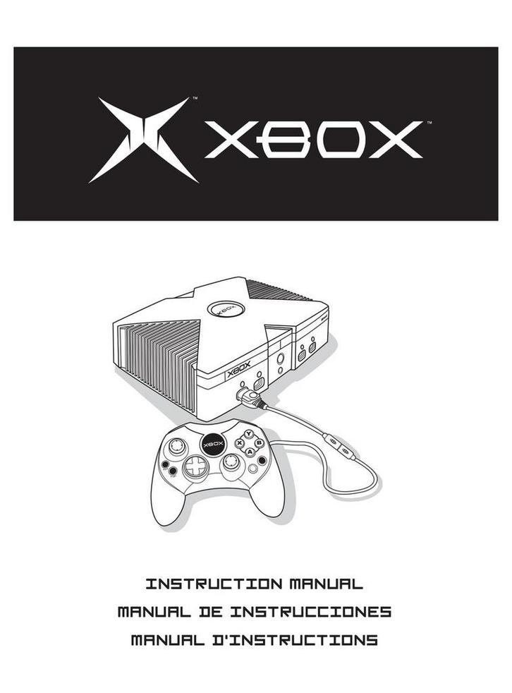 Handleiding - Xbox Classic Console, Spelcomputers en Games, Spelcomputers | Xbox Original, Ophalen of Verzenden