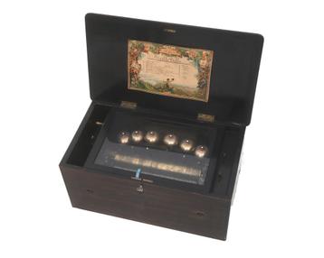 Een speeldoos met tien arias, Zwitserland, 19e eeuw beschikbaar voor biedingen