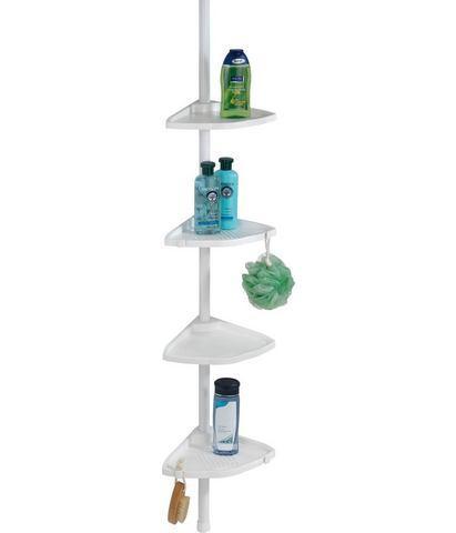 WENKO Doucherekje Telescopische douchehoek Compact, Huis en Inrichting, Badkamer | Badtextiel en Accessoires, Nieuw, Verzenden