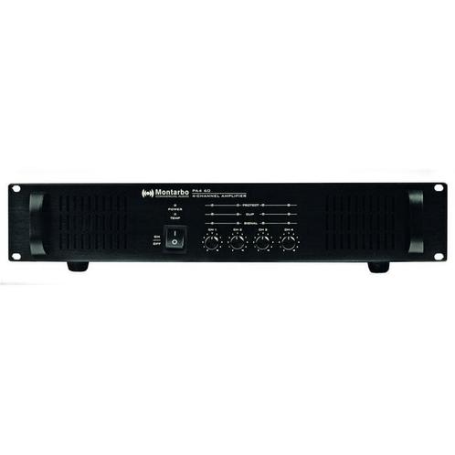 PA4 60 4x 60W amplifier, 100V & 416 Ohm demo model, Muziek en Instrumenten, Instrumenten | Toebehoren, Zo goed als nieuw, Ophalen of Verzenden