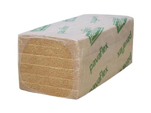 Pavaflex houtvezelplaat 1220x575x80mm Rd:2.10 6pl/pak (=4,21, Doe-het-zelf en Verbouw, Isolatie en Afdichting, Ophalen of Verzenden
